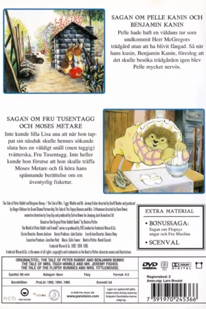 Sagan om Pelle Kanin och Benjamin Kanin / Sagan om Fru Tusentagg och Moses Metare
