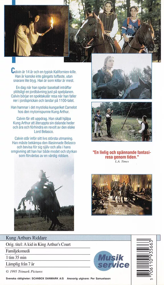 Kung Arthurs riddare (baksida)