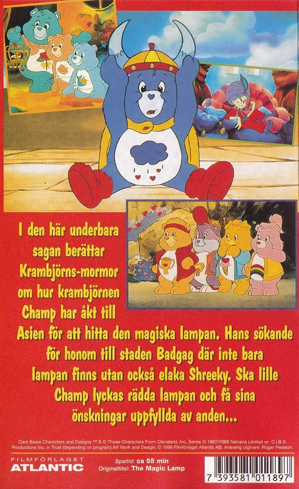 Krambjörnarna och den magiska lampan 2 Krambjörnarna och den magiska lampan (baksida)