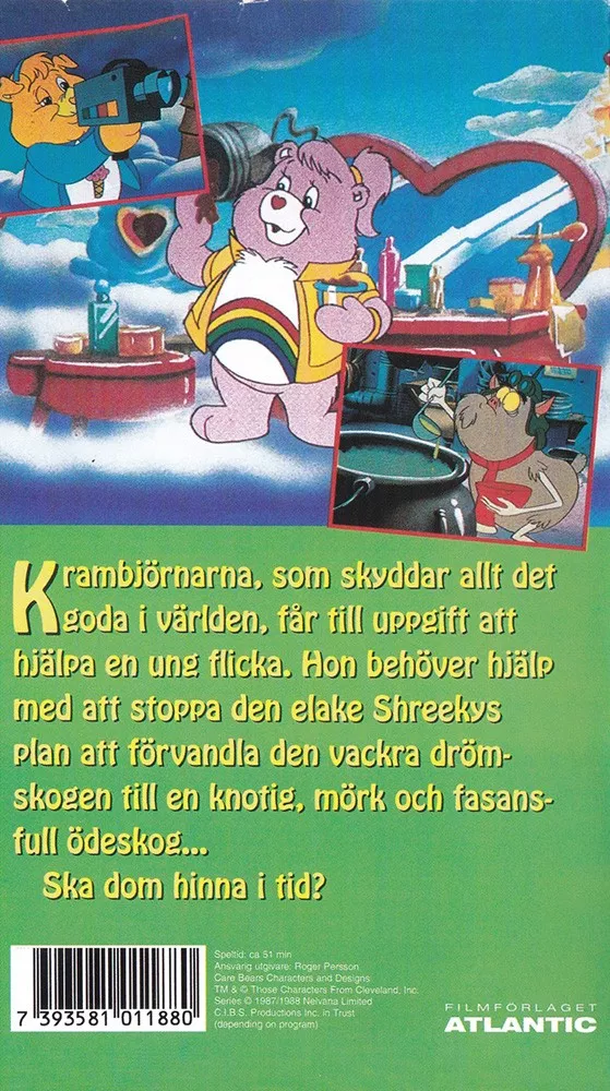Krambjörnarna räddar drömskogen 2 Krambjörnarna räddar drömskogen (baksida)