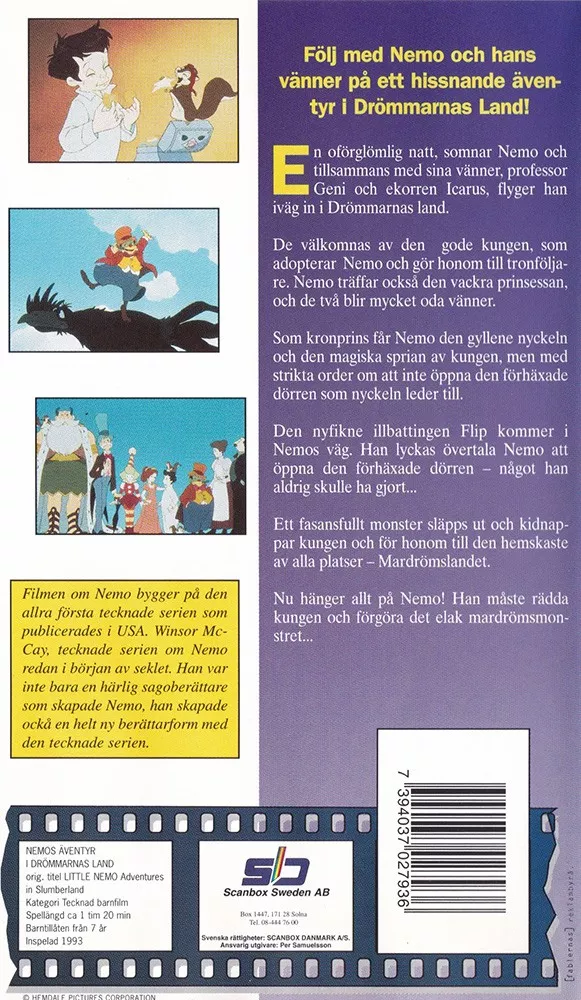Nemos äventyr i drömmarnas land
