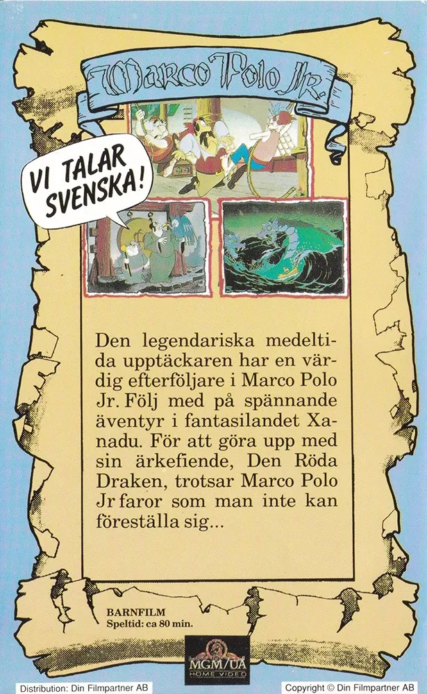 Marco Polo Jr 3 Marco Polo Jr (Din Filmpartner) - baksida