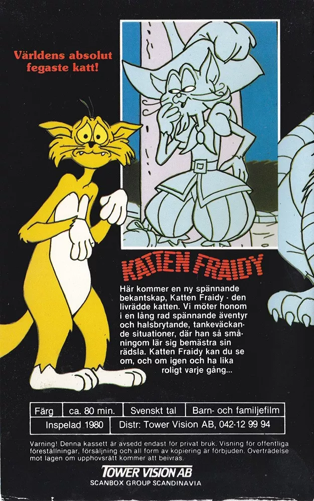 Katten Fraidy 2 Katten Fraidy (baksida)