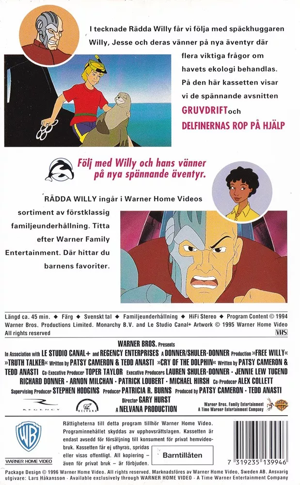 Rädda Willy - Gruvdrift / Delfinernas rop på hjälp 2 Rädda Willy - Gruvdrift / Delfinernas rop på hjälp