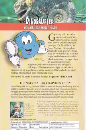 I djurens vilda värld - Dinosaurier (baksida)