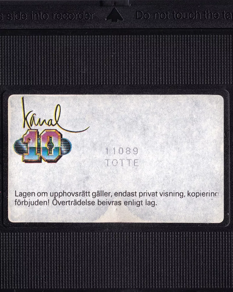 Totte 1 Totte (vhs-kassett)