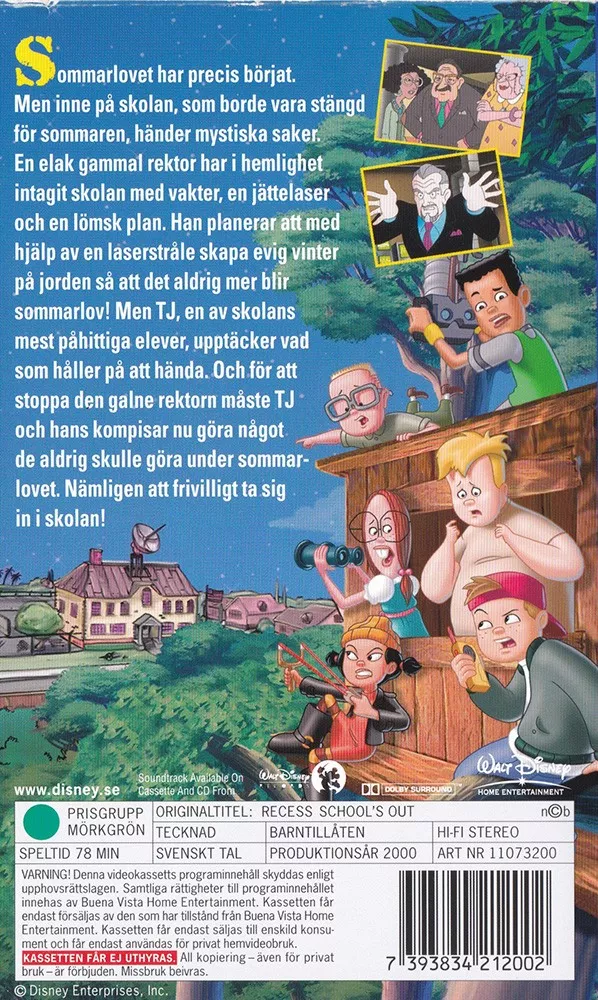 Rasten - Uppdrag rädda sommarlovet 2 Rasten - Uppdrag rädda sommarlovet (baksida)