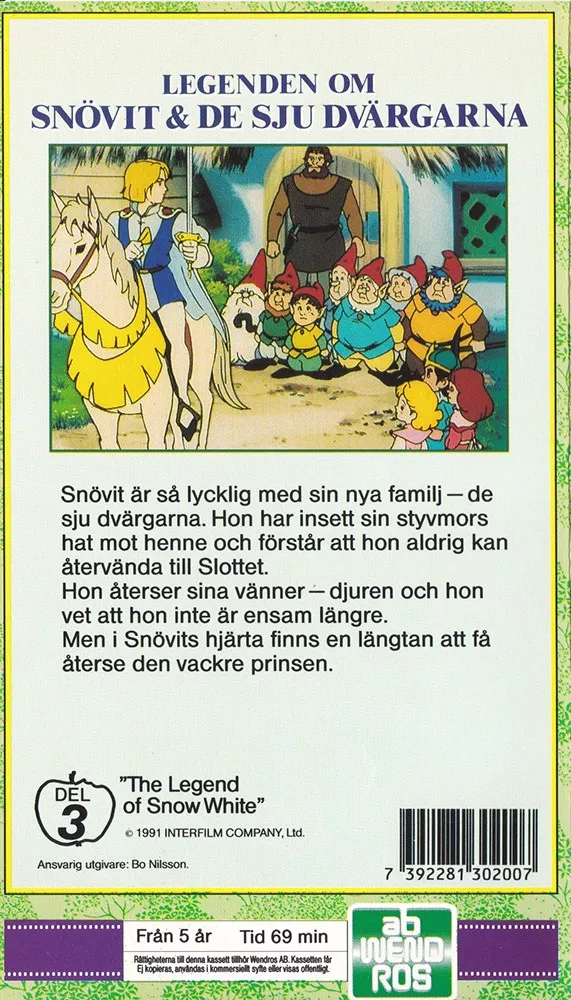 Legenden om Snövit & de sju dvärgarna del 3 2 Legenden om Snövit & de sju dvärgarna del 3