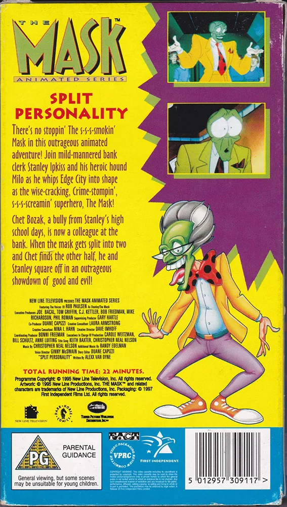 The Mask: Animated Series - Split personality